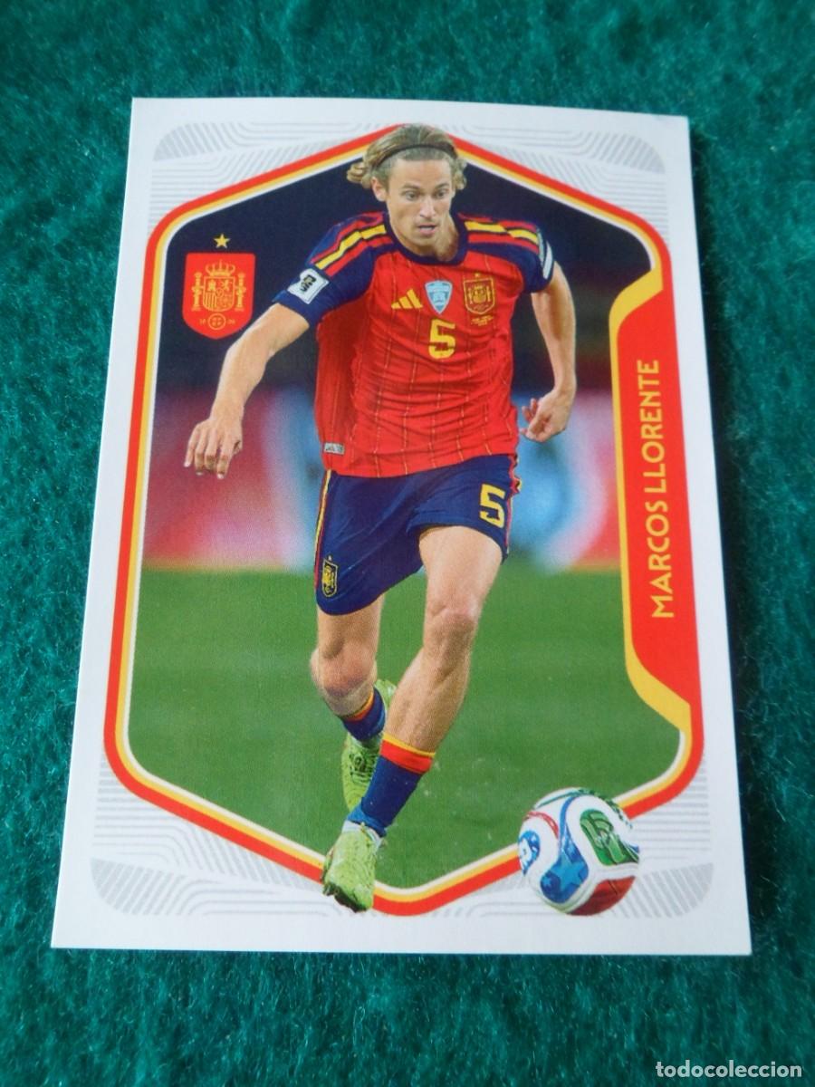 Cromos de f&uacute;tbol: CROMO ESPA&Ntilde;A 2026. CARREFOUR-PANINI. MARCOS LLORENTE. 17
