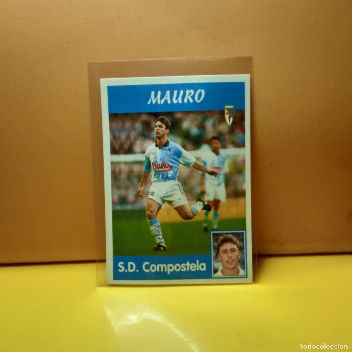 Cromos de f&uacute;tbol: PANINI SPORTS; MEGACRACKS 1997 1998 97 98 S.D COMPOSTELA MAURO 169