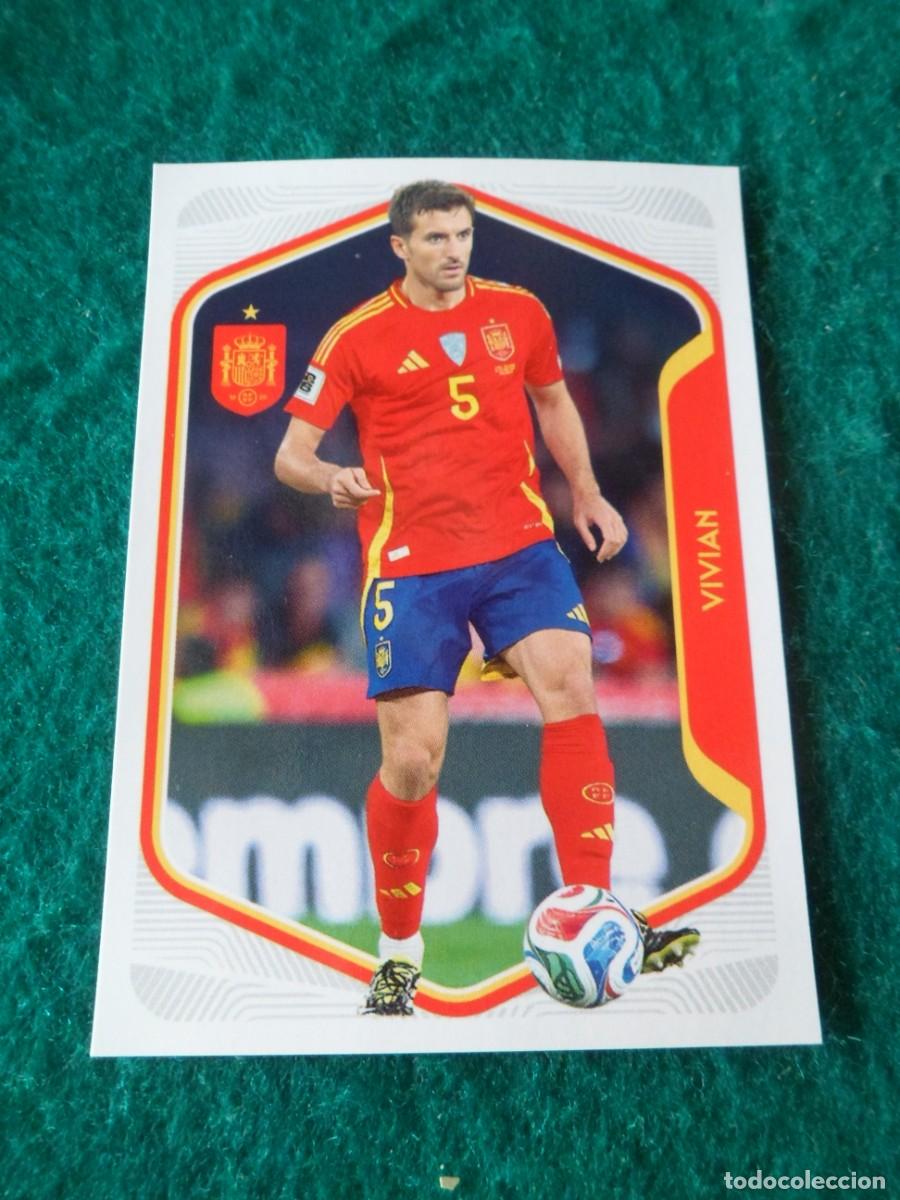 Cromos de f&uacute;tbol: CROMO ESPA&Ntilde;A 2026. CARREFOUR-PANINI. VIVIAN. 18