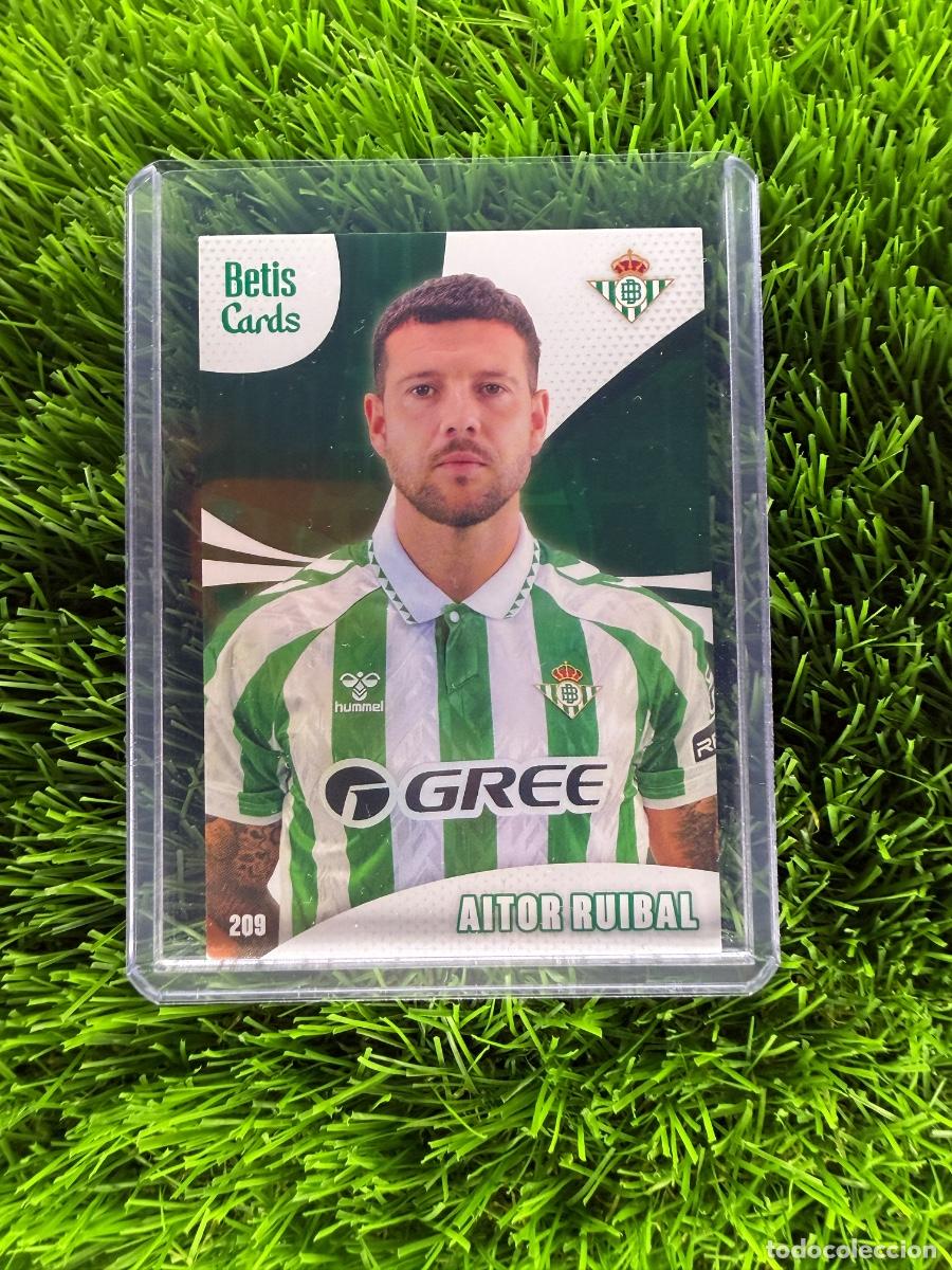 Cromos de f&uacute;tbol: N&ordm; 209 Aitor Ruibal Foto Carnet Real Betis Holycards Betis Cards 2025