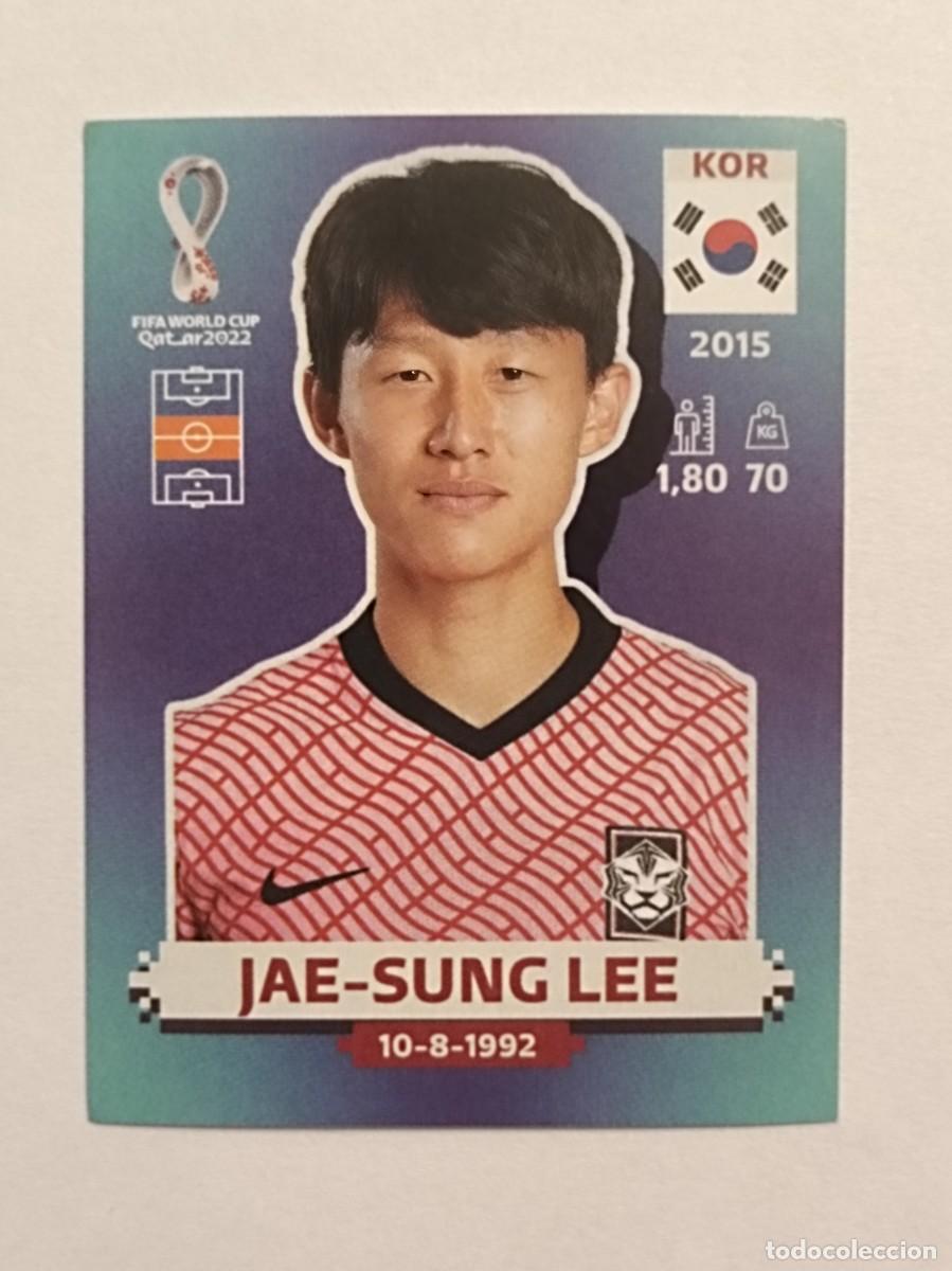 Cromos de f&uacute;tbol: #KOR 13 JAE-SUNG LEE (COREA DEL SUR) MUNDIAL QATAR 2022 PANINI