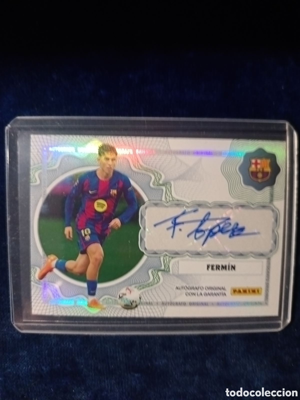Fu&szlig;ball-Sticker: Ferm&iacute;n AUTOGRAFO ORIGINAL AUTO PANINI CLUB BARCELONA 25 26 2025 2026