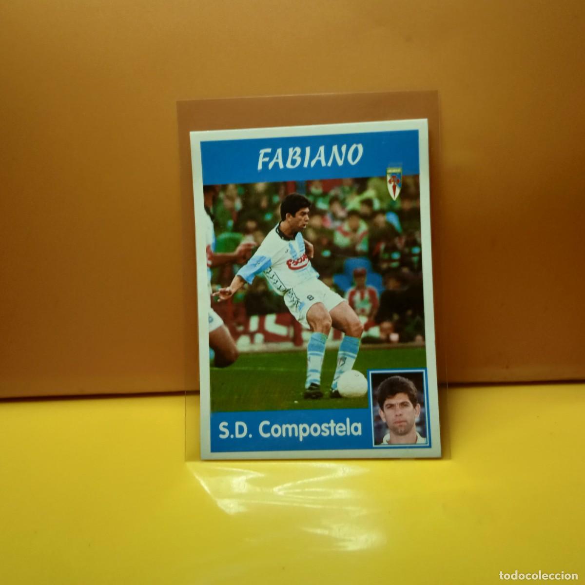 Cromos de f&uacute;tbol: PANINI SPORTS; MEGACRACKS 1997 1998 97 98 S.D COMPOSTELA FABIANO 172