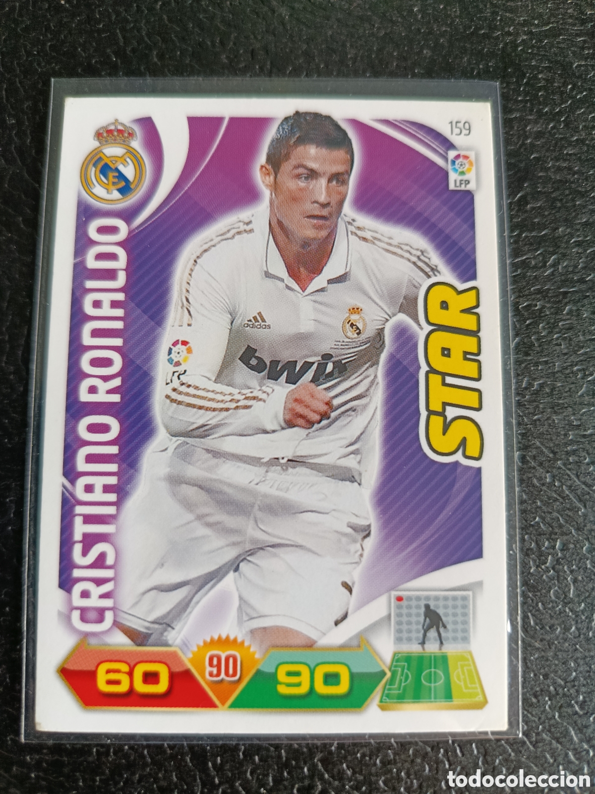 Cromos de f&uacute;tbol: CRISTIANO RONALDO REAL MADRID 159 STAR ADRENALYN XL LIGA 2011/12 11 12 PANINI