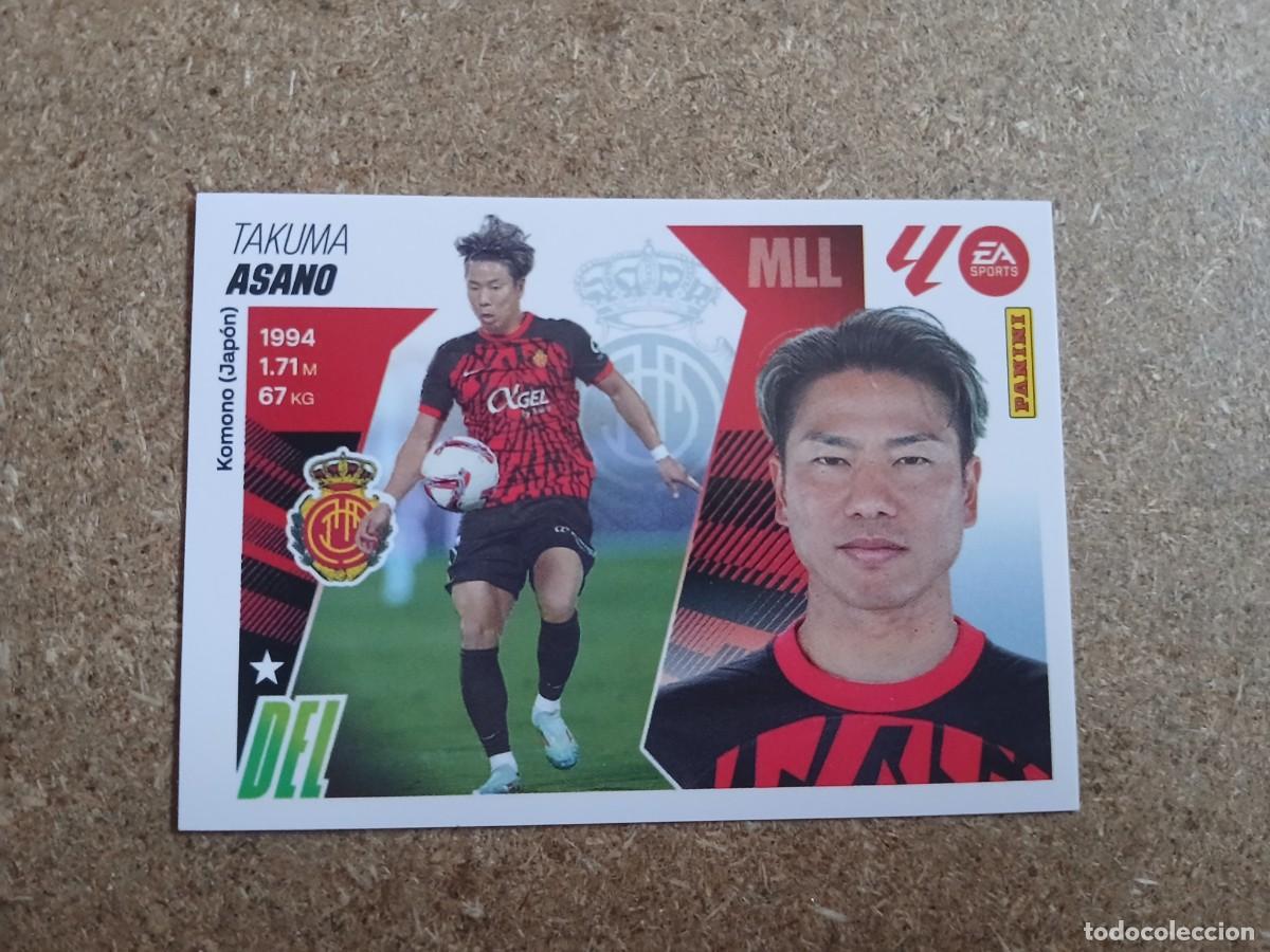 Fu&szlig;ball-Sticker: TAKUMA ASANO - RCD MALLORCA N&ordm; 18 LIGA ESTE 2025 2026 - 25 26