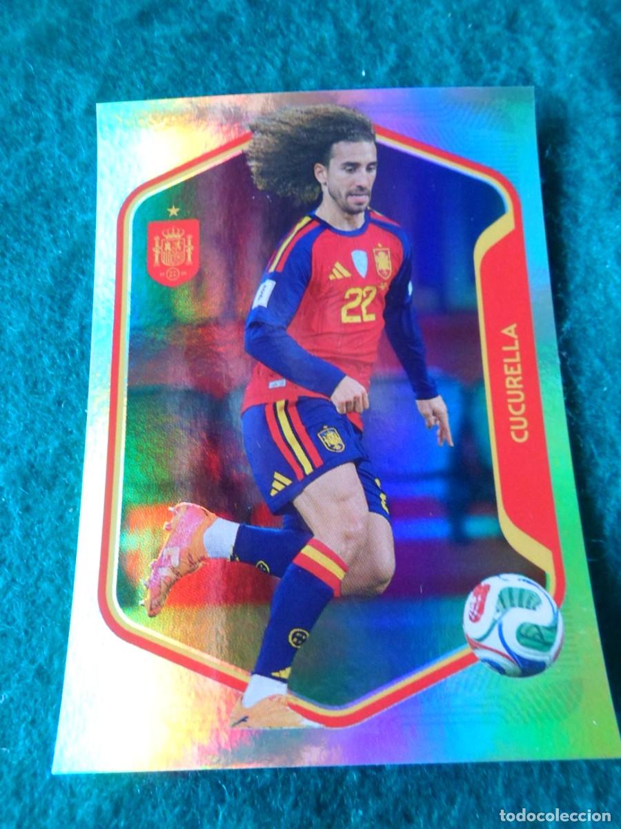 Cromos de f&uacute;tbol: CROMO ESPA&Ntilde;A 2026. CARREFOUR-PANINI. CUCURELLA. 28