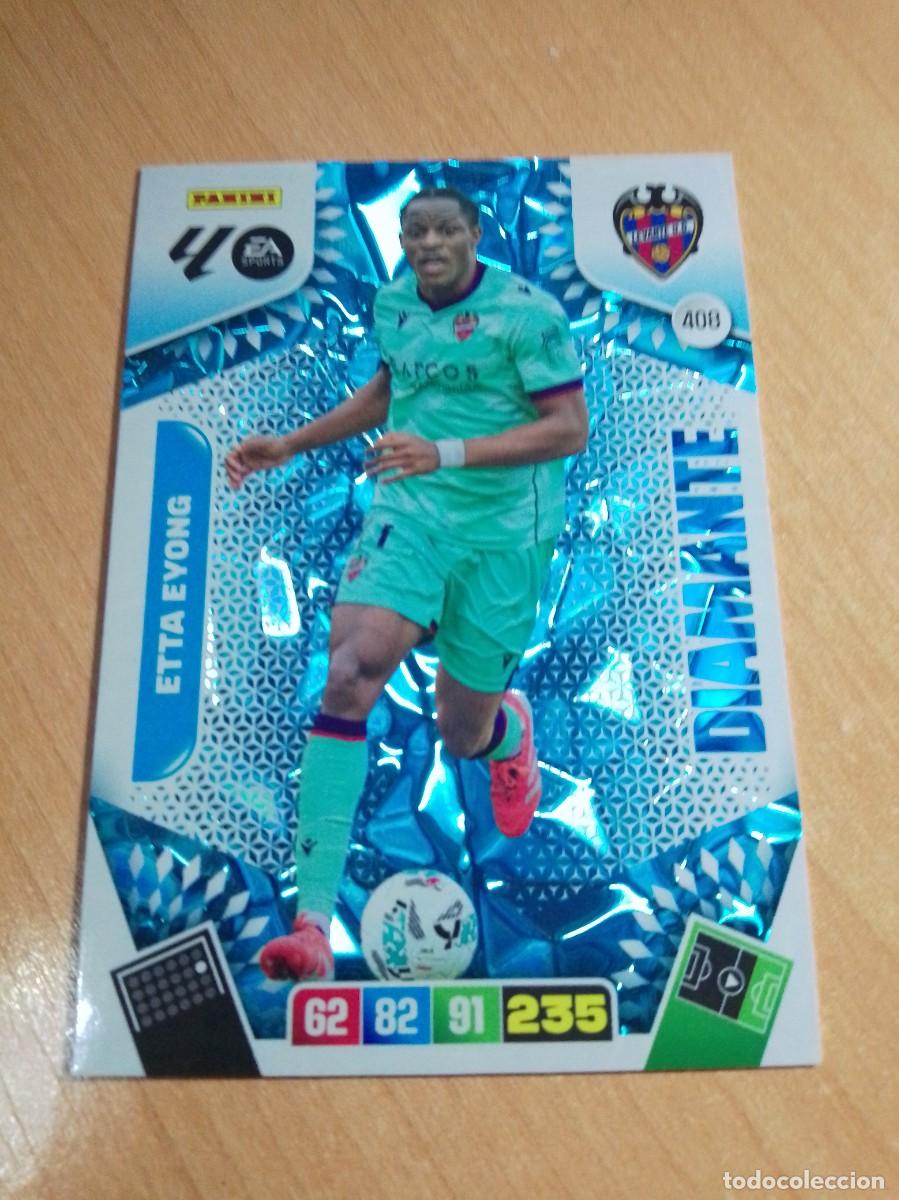 Cromos de f&uacute;tbol: 408 ETTA EYONG DIAMANTE DEL LEVANTE 25 26 ADRENALYN XL 2025 2026