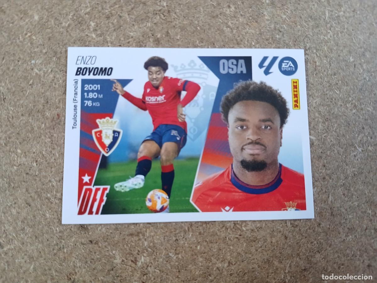 Cromos de f&uacute;tbol: ENZO BOYOMO - CA OSASUNA N&ordm; 7 LIGA ESTE 2025 2026 - 25 26