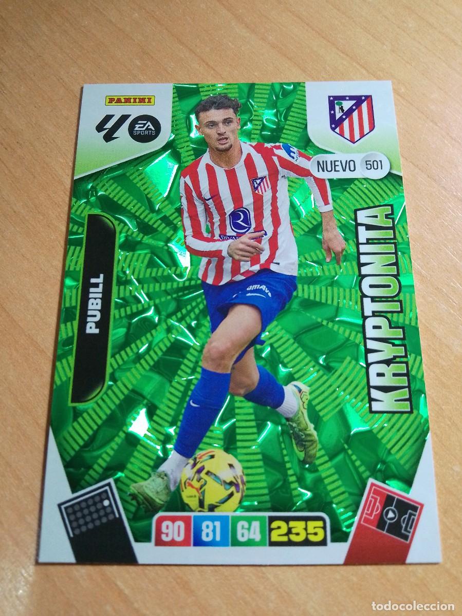 Cromos de Futebol: 501 PUBILL NUEVO KRYPTONITA ATL&Eacute;TICO DE MADRID 25 26 ADRENALYN XL 2025 2026