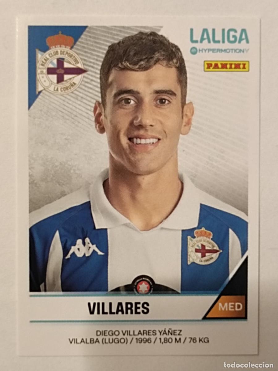 Cromos de Futebol: #146 VILLARES (DEPORTIVO CORU&Ntilde;A) LIGA HYPERMOTION 24/25 PANINI