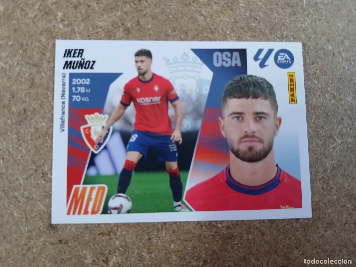 Cromos de f&uacute;tbol: IKER MU&Ntilde;OZ - CA OSASUNA N&ordm; 13 LIGA ESTE 2025 2026 - 25 26