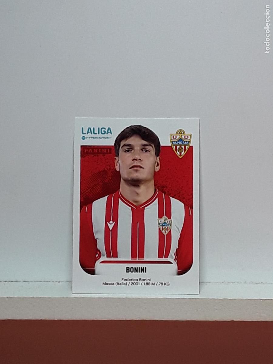 Football Stickers: LALIGA HYPERMOTION 2025 2026 25 26 ALBUM PANINI LIGA N 28 ALMERIA BONINI FEDERICO