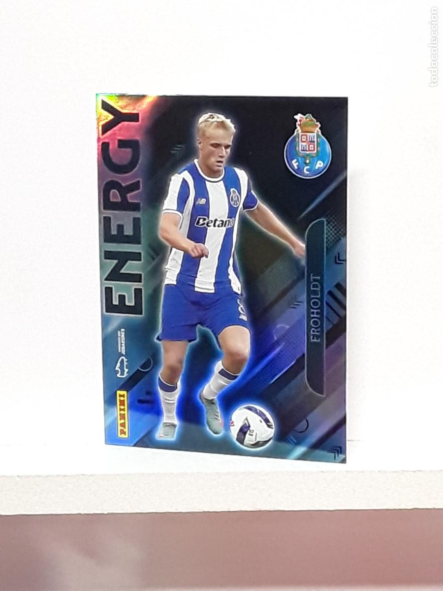 Football Stickers: PORTUGUES 2025 2026 IDOLOS 25 26 CROMO PANINI FUTEBOL N 205 PORTO ENERGY FROHOLDT
