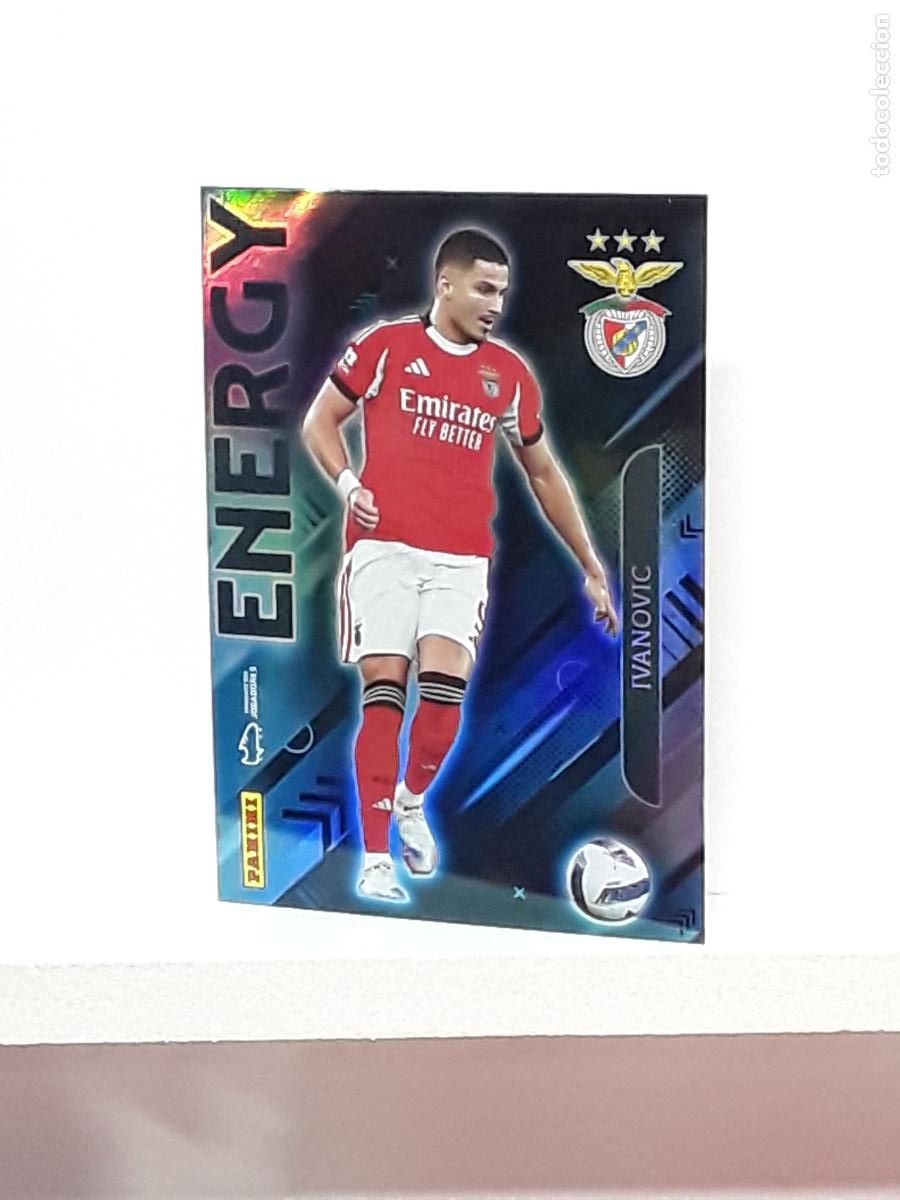 Football Stickers: PORTUGUES 2025 2026 IDOLOS 25 26 CROMO PANINI FUTEBOL N 207 BENFICA ENERGY IVANOVIC