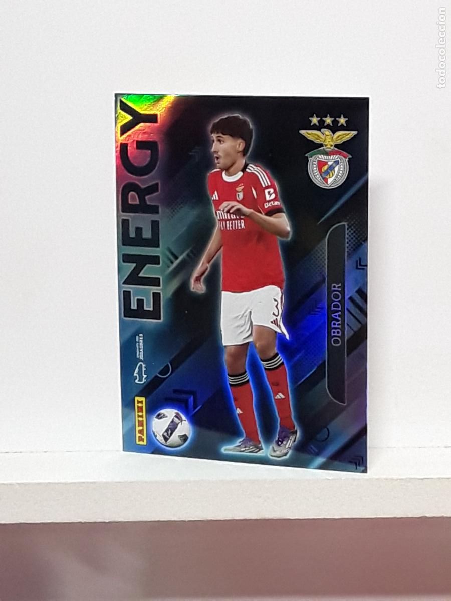 Football Stickers: PORTUGUES 2025 2026 IDOLOS 25 26 CROMO PANINI FUTEBOL N 211 BENFICA ENERGY OBRADOR
