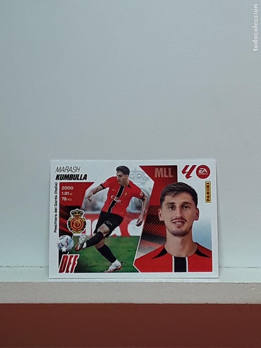Football Stickers: LALIGA ESTE 2025 2026 EA SPORTS 25 26 ALBUM PANINI LIGA N 7BIS 7 BIS MALLORCA MARASH KUMBULLA