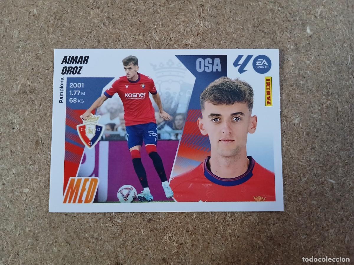 Football Stickers: AIMAR OROZ - CA OSASUNA N&ordm; 16 LIGA ESTE 2025 2026 - 25 26