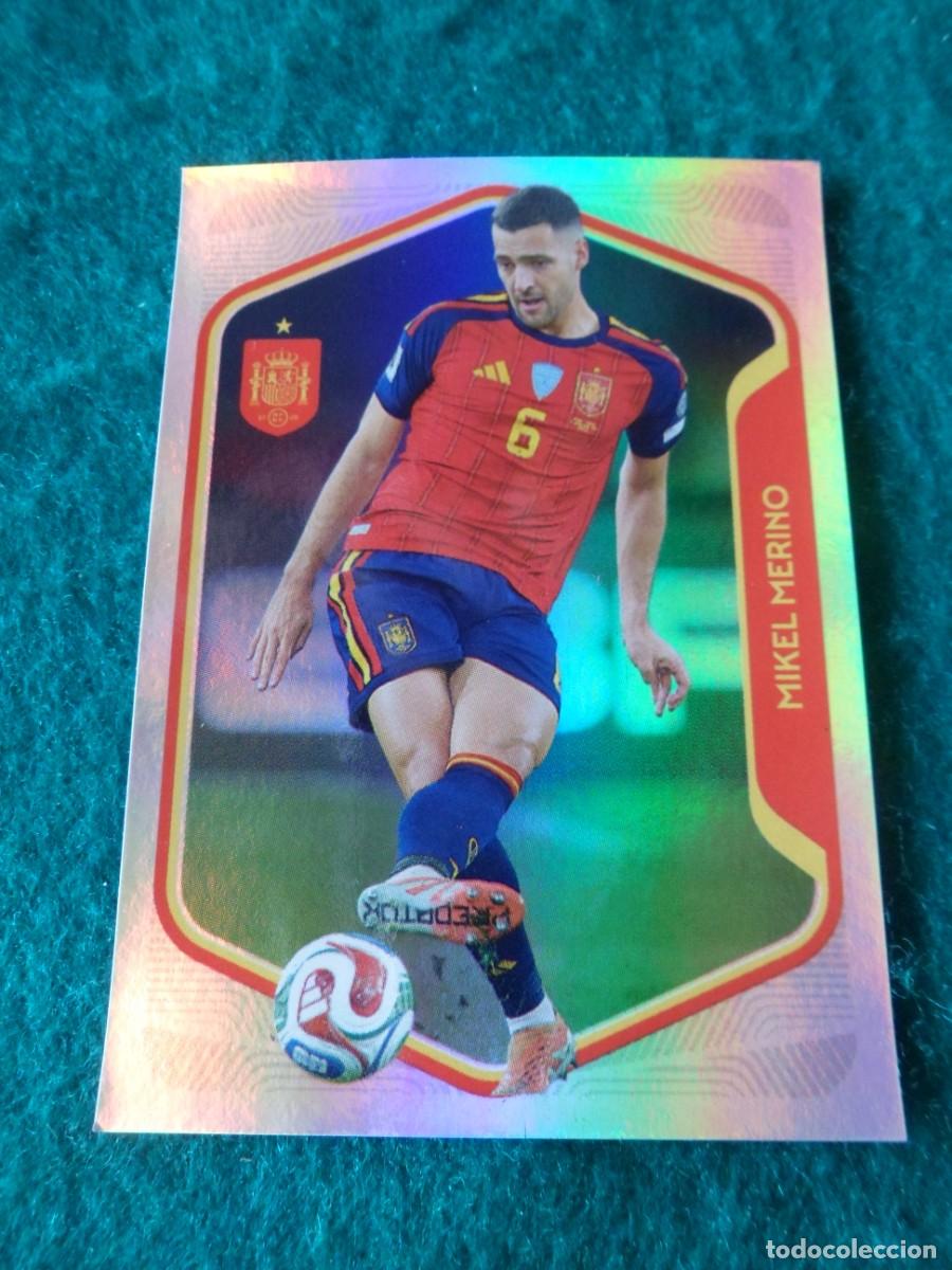 Cromos de Futebol: CROMO ESPA&Ntilde;A 2026. CARREFOUR-PANINI. MIKEL MERINO. 42