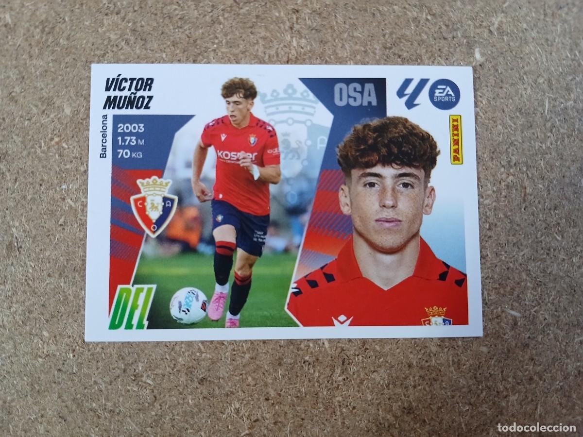 Figurine di Calcio: VICTOR MU&Ntilde;OZ - CA OSASUNA N&ordm; 17 LIGA ESTE 2025 2026 - 25 26