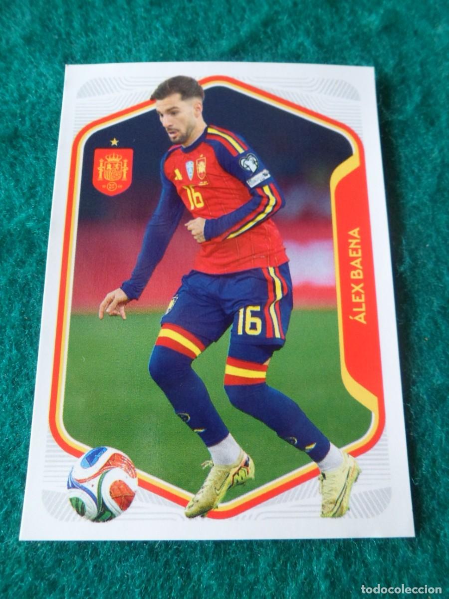 Figurine di Calcio: CROMO ESPA&Ntilde;A 2026. CARREFOUR-PANINI. &Aacute;LEX BAENA. 44