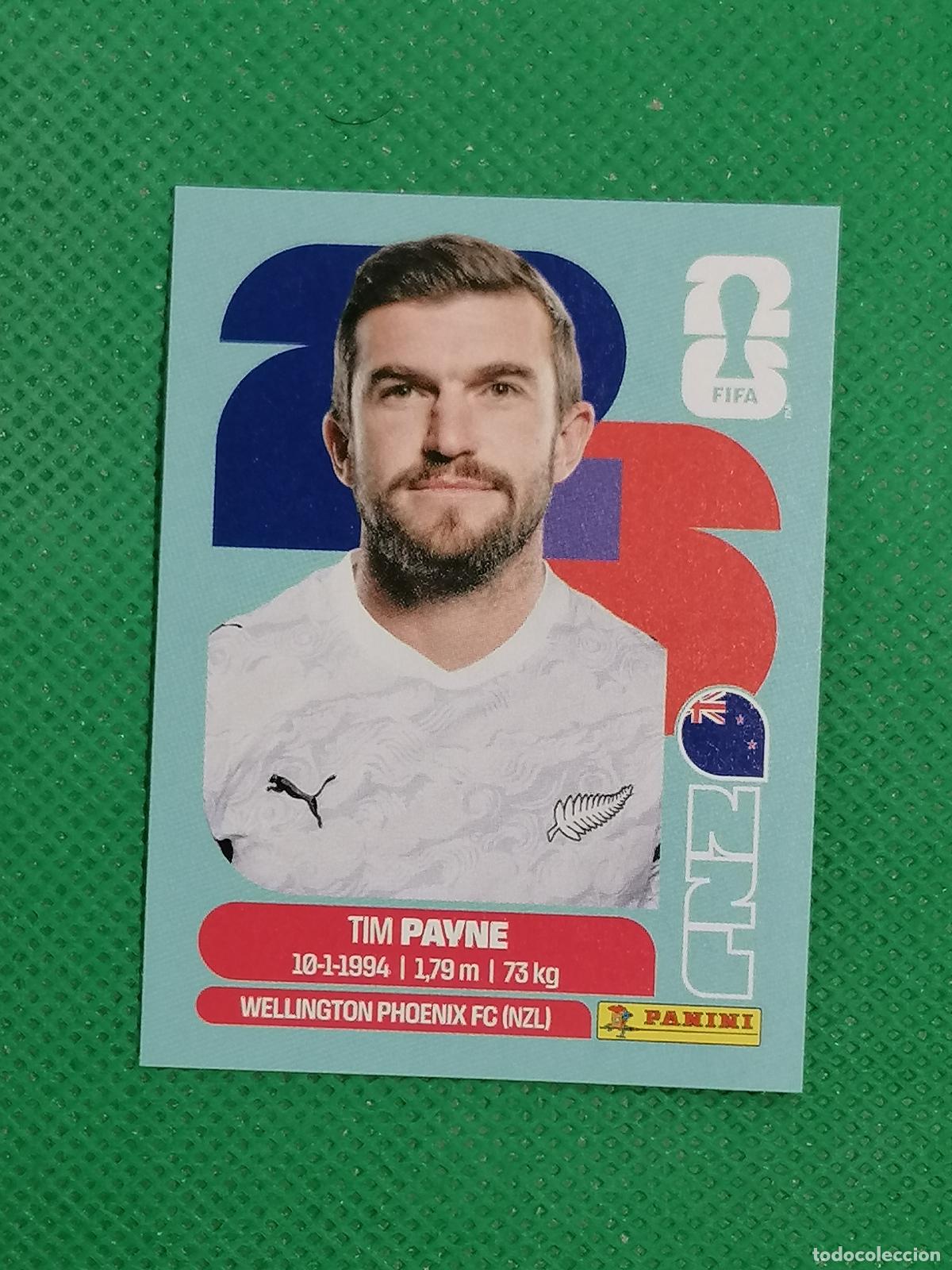 Cromos de f&uacute;tbol: NZL 6 NZL6 TIM PAYNE NUEVA ZELANDA ⚽ PANINI FIFA MUNDIAL WORLD CUP 26 2026 STICKER ⚽