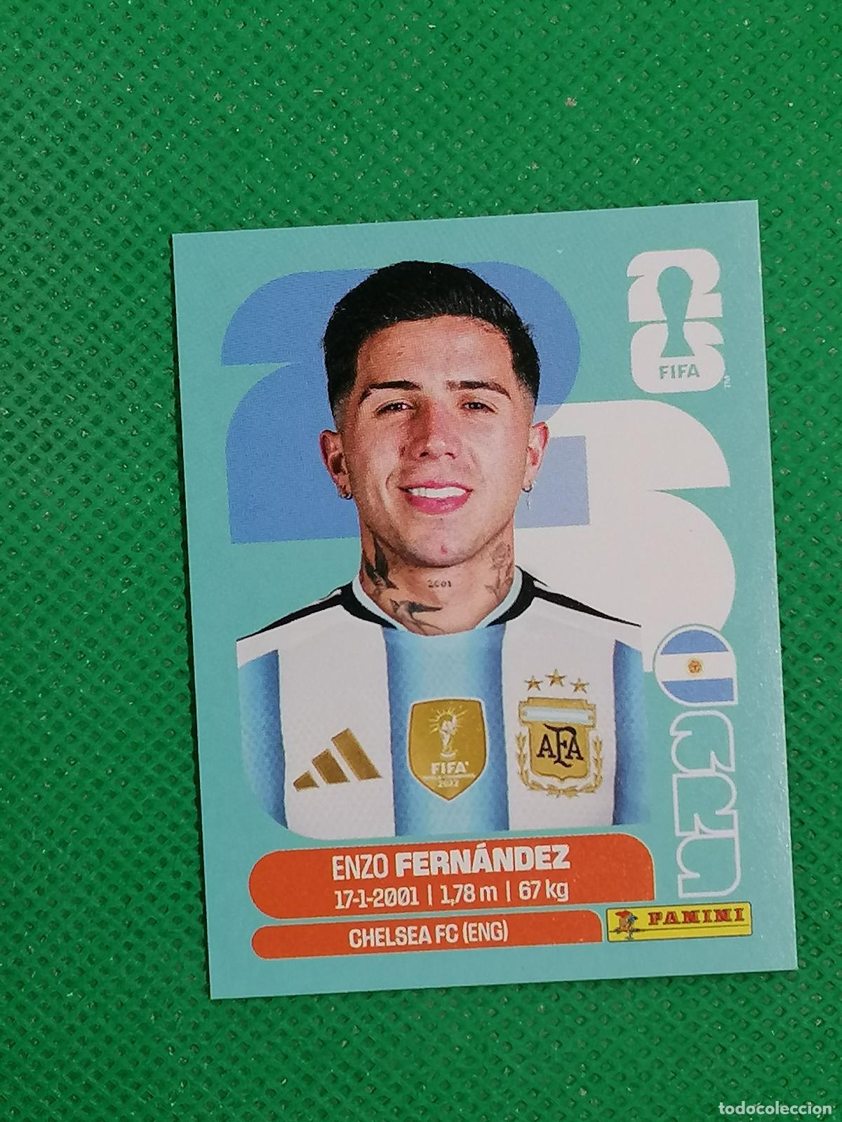 Cromos de f&uacute;tbol: ARG 8 ARG8 ENZO FERNANDEZ ARGENTINA ⚽ PANINI FIFA MUNDIAL WORLD CUP 26 2026 STICKER ⚽