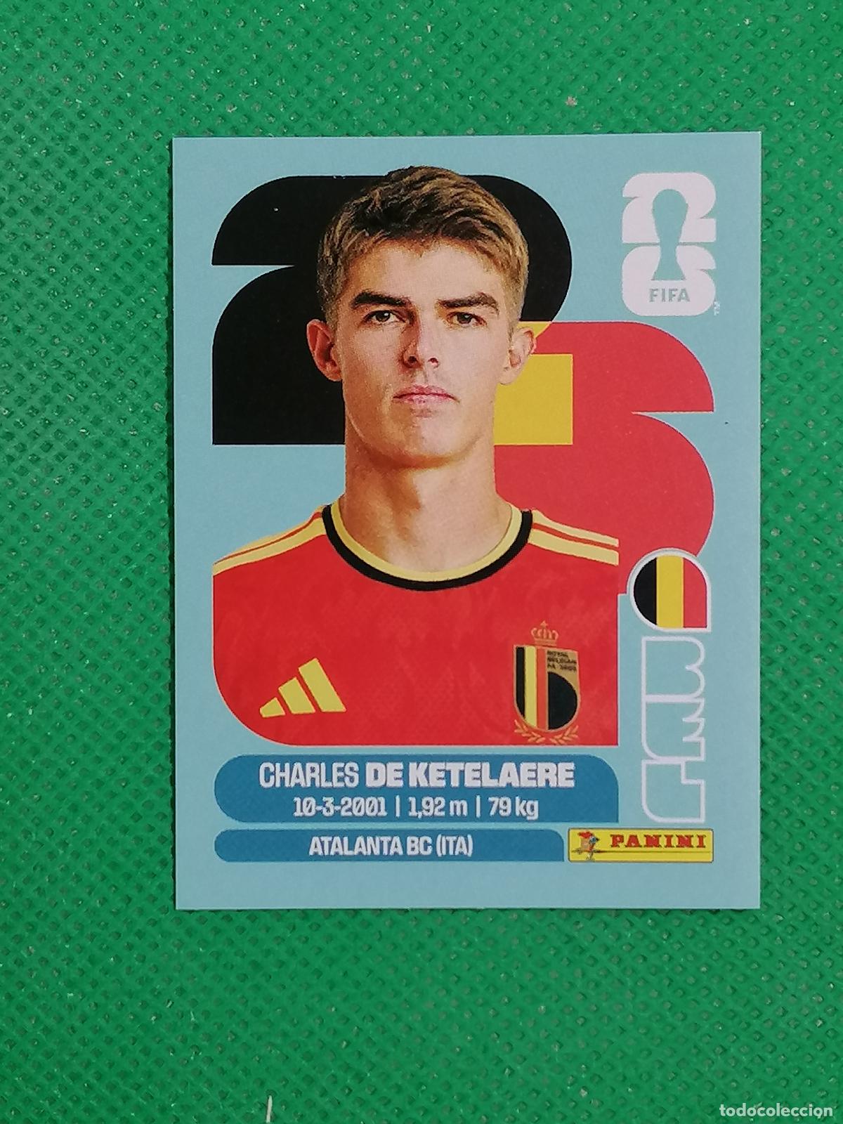 Figurine di Calcio: BEL 17 BEL17 CHARLES DE KETELAERE BELGICA ⚽ PANINI FIFA MUNDIAL WORLD CUP 26 2026 STICKER ⚽