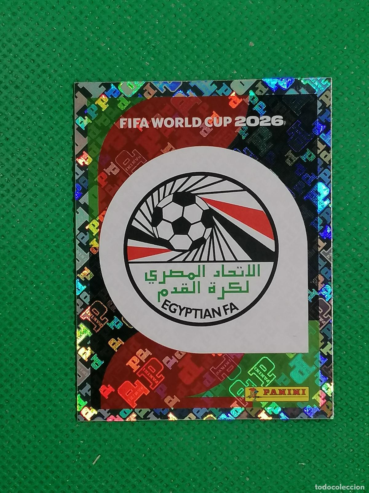 Figurine di Calcio: EGY 1 EGY1 ESCUDO EGYPTO ⚽ PANINI FIFA MUNDIAL WORLD CUP 26 2026 STICKER ⚽