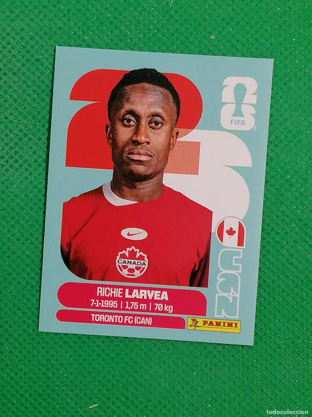 Figurine di Calcio: CAN 6 CAN6 RICHIE LARVEA CANADA ⚽ PANINI FIFA MUNDIAL WORLD CUP 26 2026 STICKER ⚽