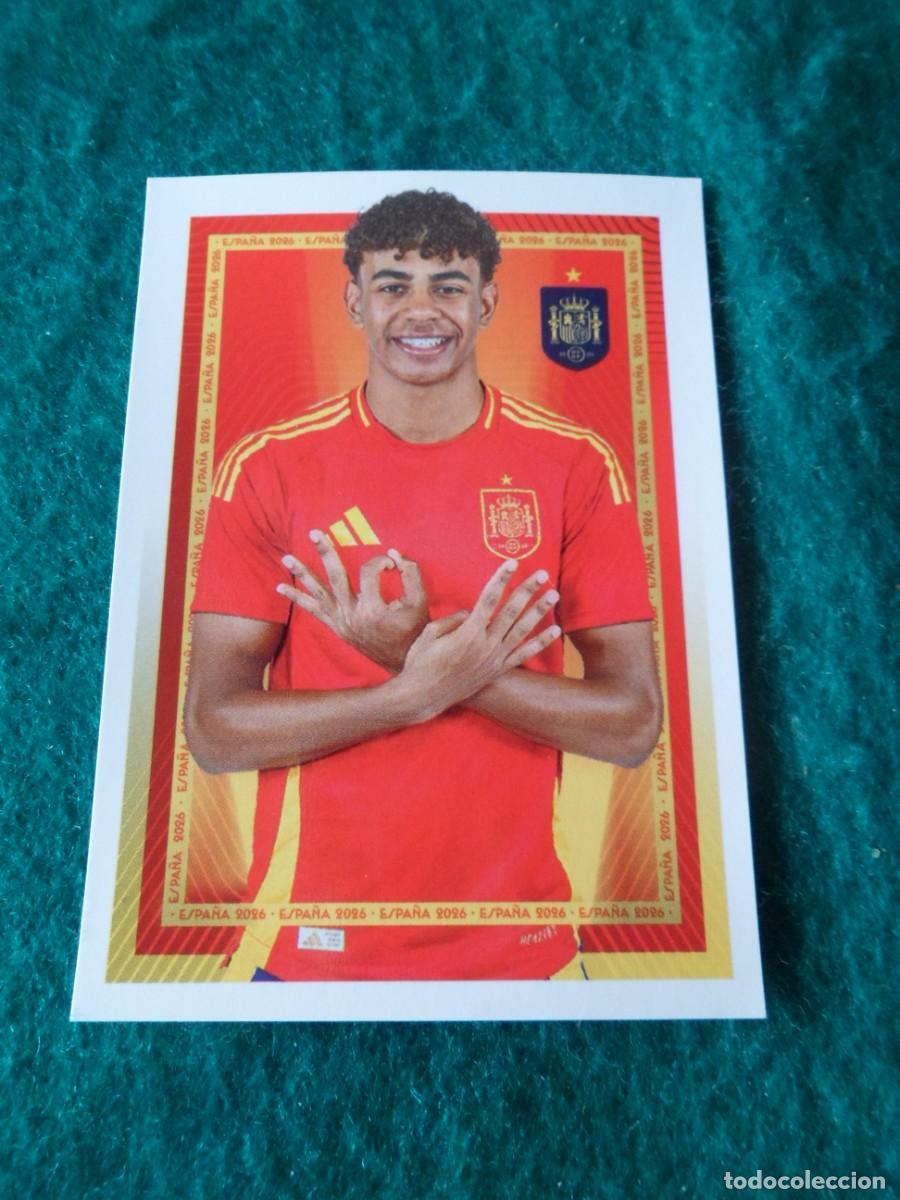 Figurine di Calcio: CROMO ESPA&Ntilde;A 2026. CARREFOUR-PANINI. LAMINE YAMAL. 49