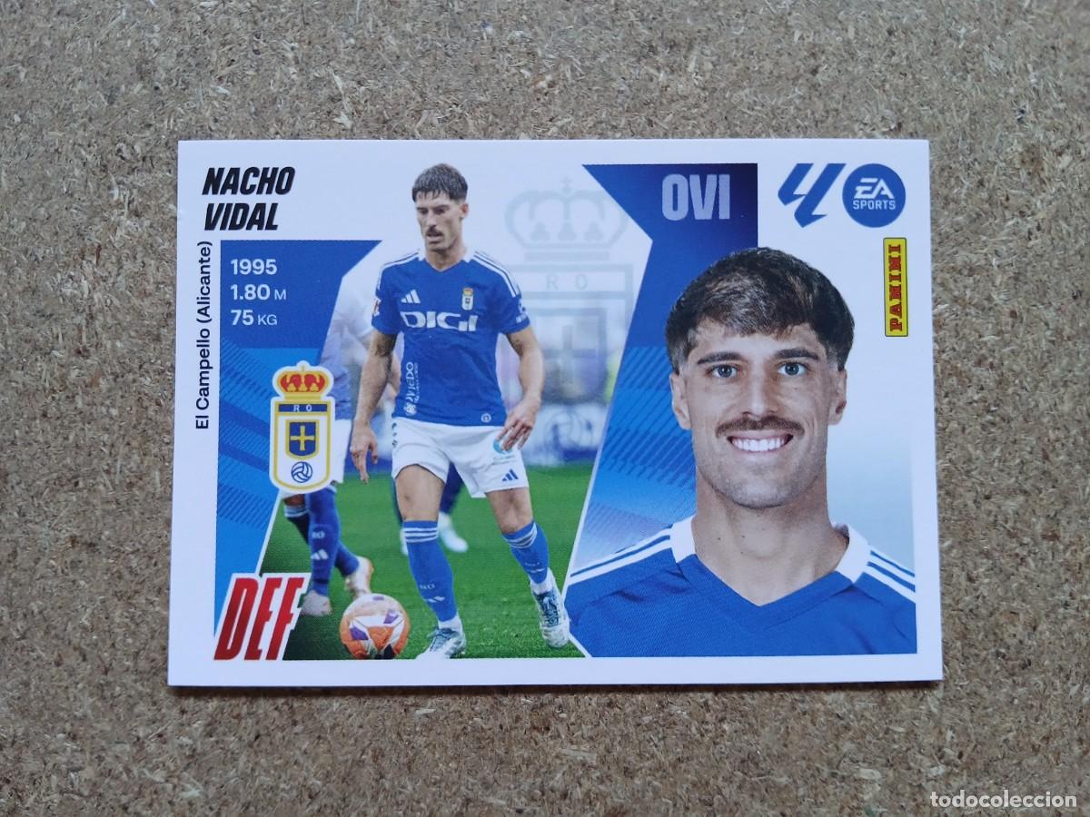 Cromos de f&uacute;tbol: NACHO VIDAL - REAL OVIEDO N&ordm; 5 LIGA ESTE 2025 2026 - 25 26