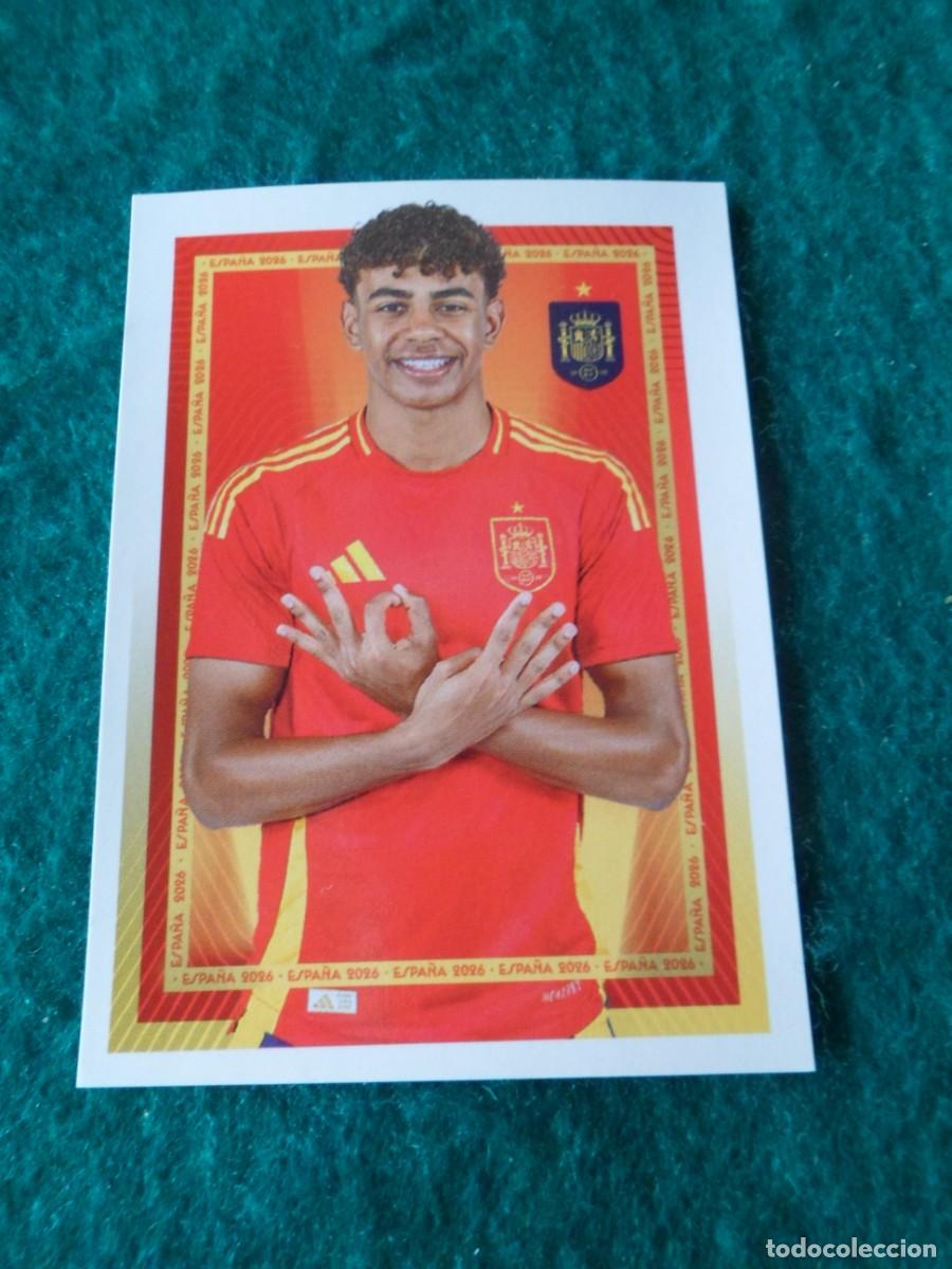 Figurine di Calcio: CROMO ESPA&Ntilde;A 2026. CARREFOUR-PANINI. LAMINE YAMAL. 49