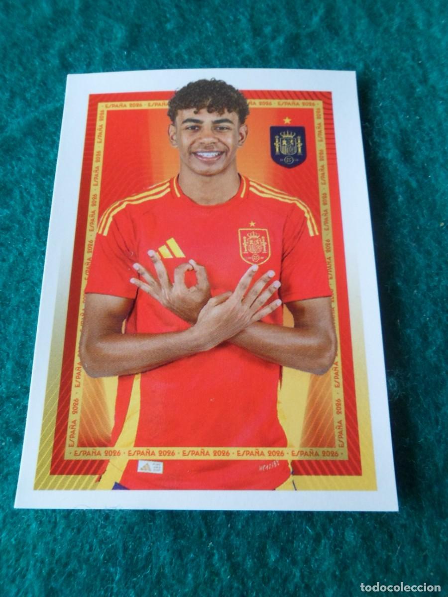 Figurine di Calcio: CROMO ESPA&Ntilde;A 2026. CARREFOUR-PANINI. LAMINE YAMAL. 49