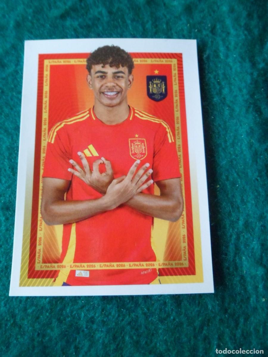 Figurine di Calcio: CROMO ESPA&Ntilde;A 2026. CARREFOUR-PANINI. LAMINE YAMAL. 49