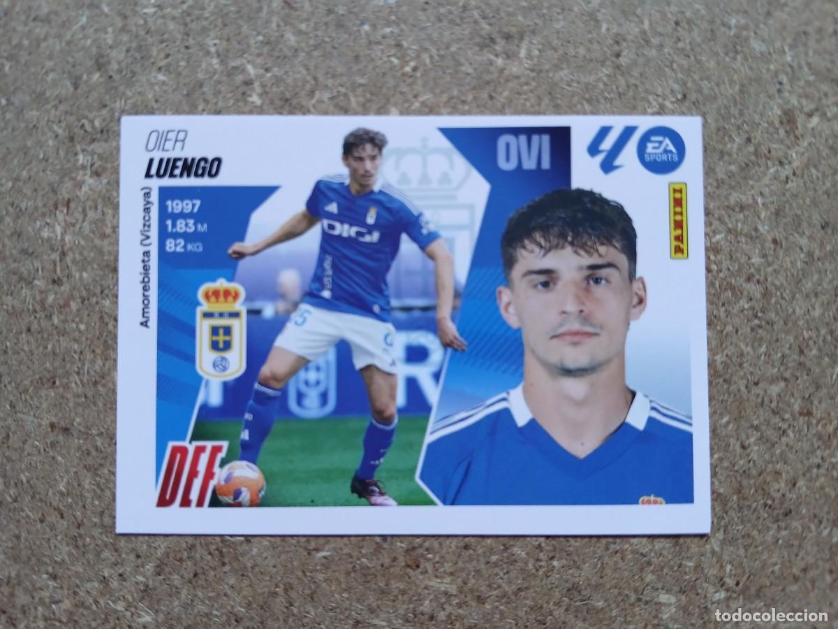 Cromos de f&uacute;tbol: OIER LUENGO - REAL OVIEDO N&ordm; 7 LIGA ESTE 2025 2026 - 25 26