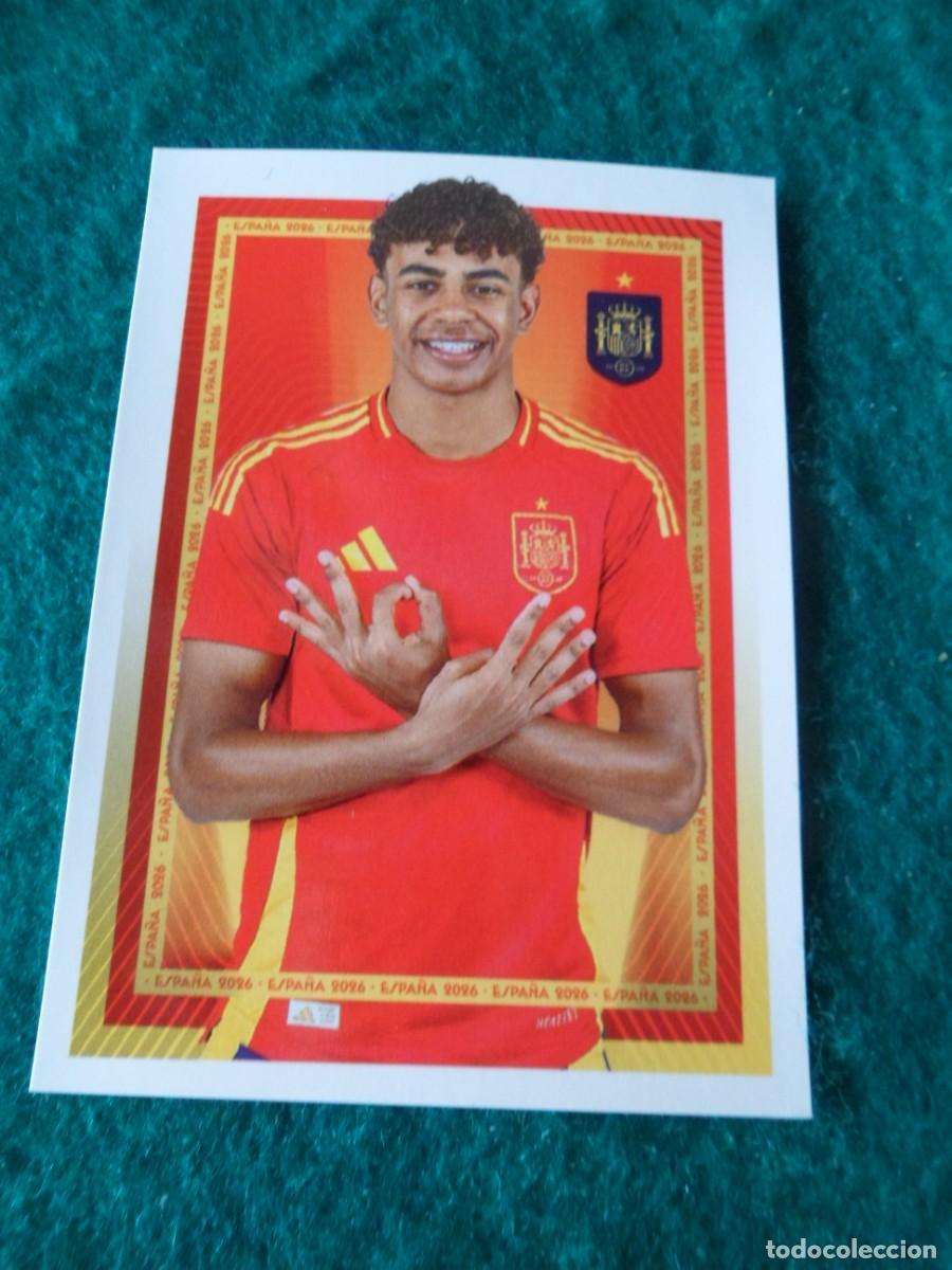 Figurine di Calcio: CROMO ESPA&Ntilde;A 2026. CARREFOUR-PANINI. LAMINE YAMAL. 49