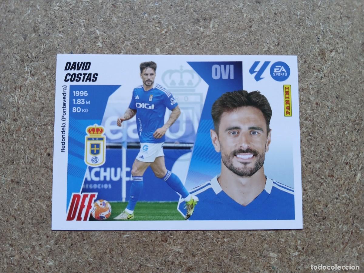 Cromos de f&uacute;tbol: DAVID COSTAS - REAL OVIEDO N&ordm; 8 LIGA ESTE 2025 2026 - 25 26