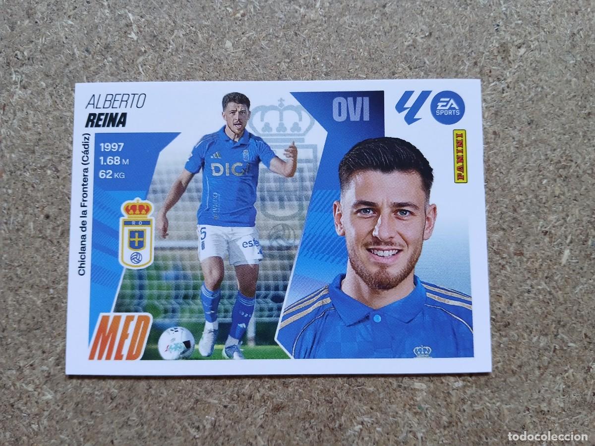 Cromos de f&uacute;tbol: ALBERTO REINA - REAL OVIEDO N&ordm; 12 LIGA ESTE 2025 2026 - 25 26
