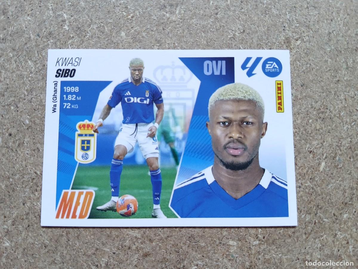 Cromos de f&uacute;tbol: KWASI SIBO - REAL OVIEDO N&ordm; 13 LIGA ESTE 2025 2026 - 25 26