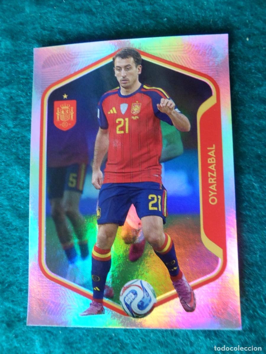 Cromos de f&uacute;tbol: CROMO ESPA&Ntilde;A 2026. CARREFOUR-PANINI. OYARZABAL. 52