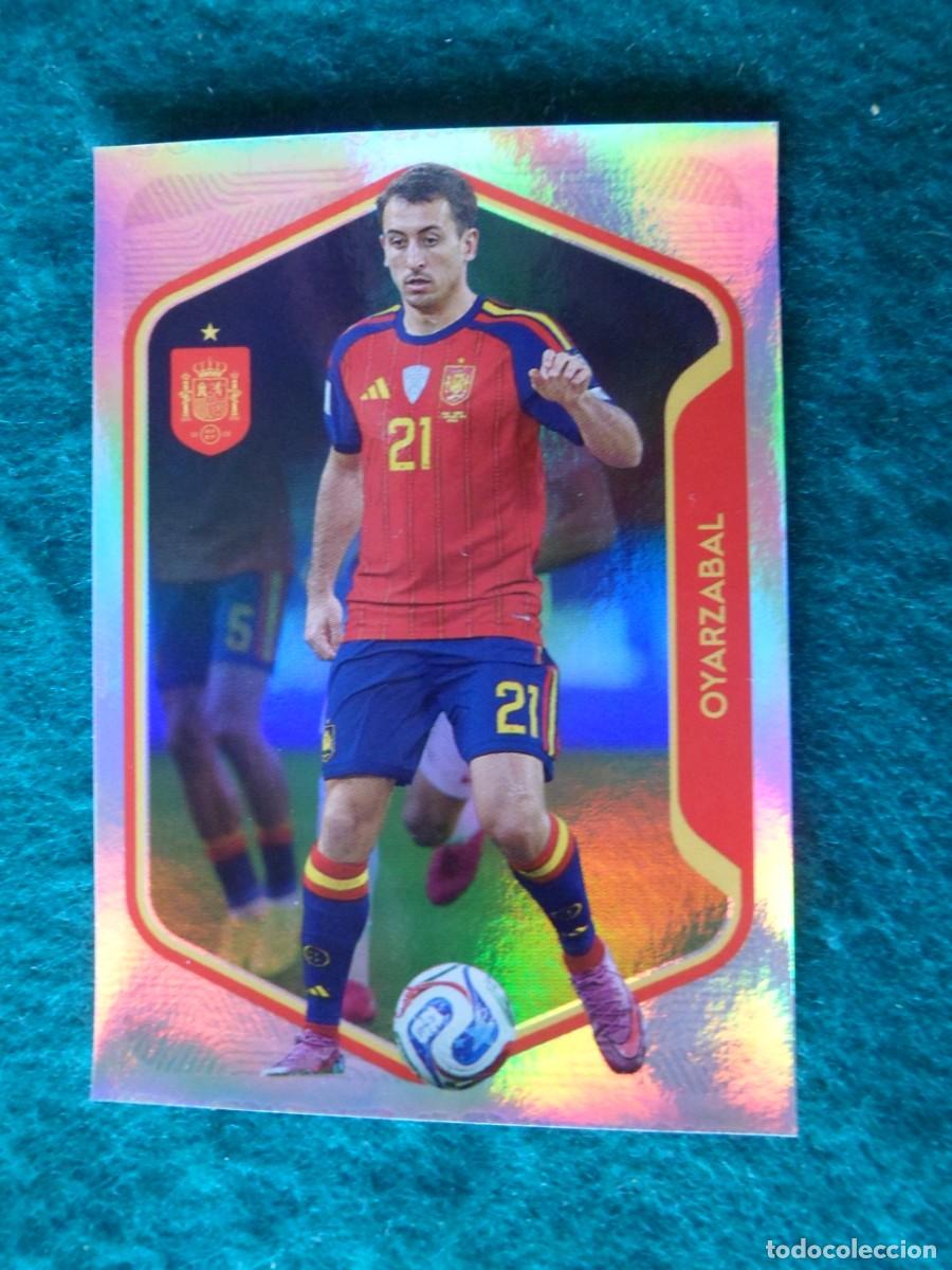 Cromos de f&uacute;tbol: CROMO ESPA&Ntilde;A 2026. CARREFOUR-PANINI. OYARZABAL. 52