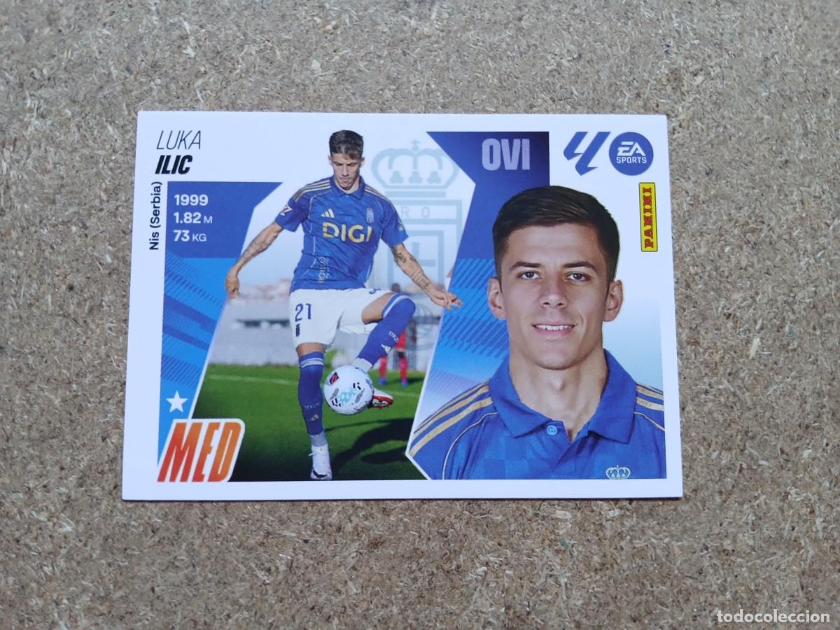 Cromos de f&uacute;tbol: LUKA ILIC - REAL OVIEDO N&ordm; 15 LIGA ESTE 2025 2026 - 25 26