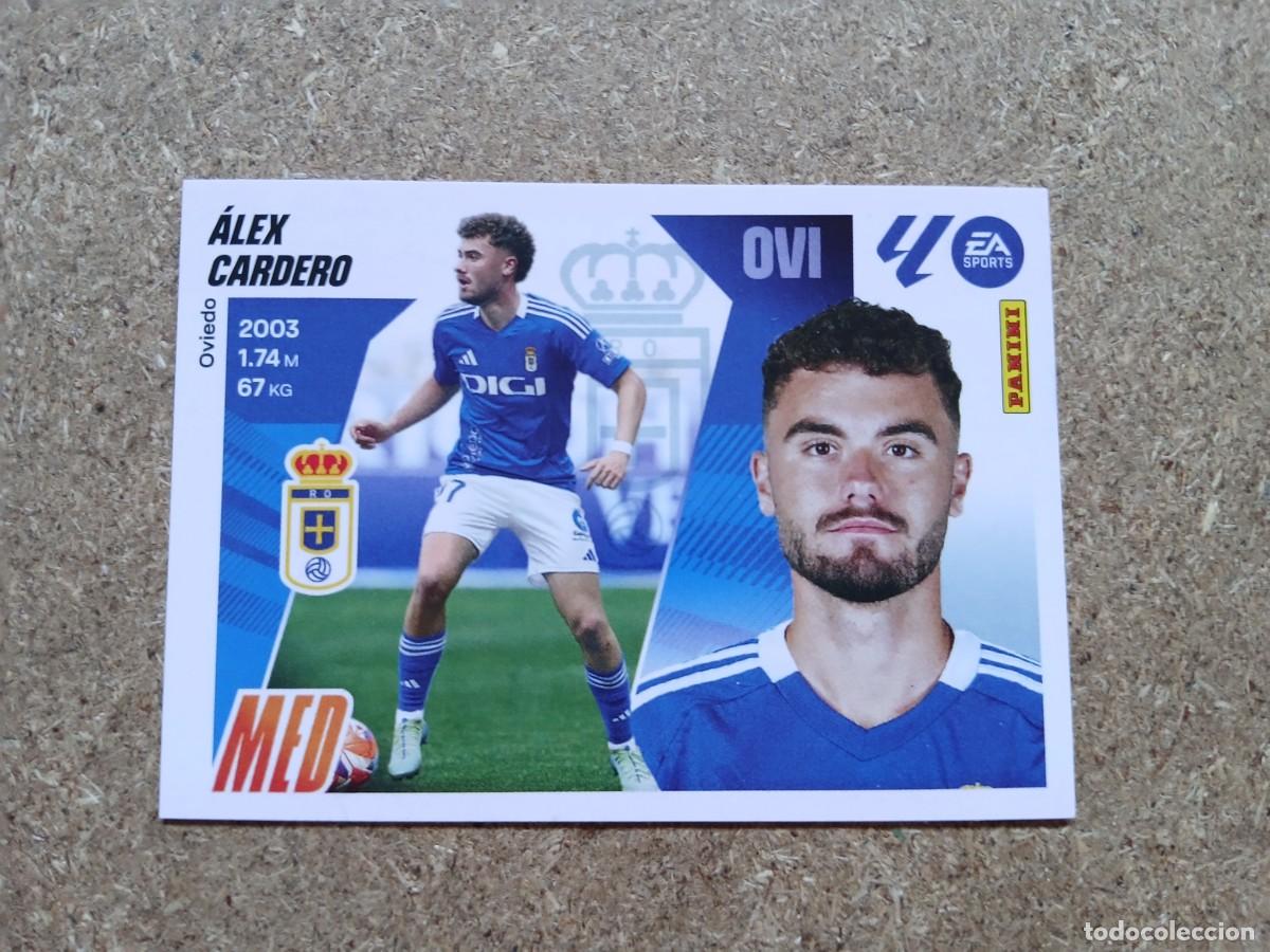 Cromos de f&uacute;tbol: ALEX CARDERO - REAL OVIEDO N&ordm; 16 A LIGA ESTE 2025 2026 - 25 26