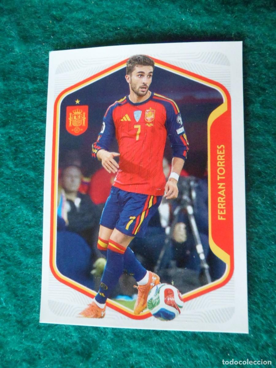 Cromos de f&uacute;tbol: CROMO ESPA&Ntilde;A 2026. CARREFOUR-PANINI. FERRAN TORRES. 54