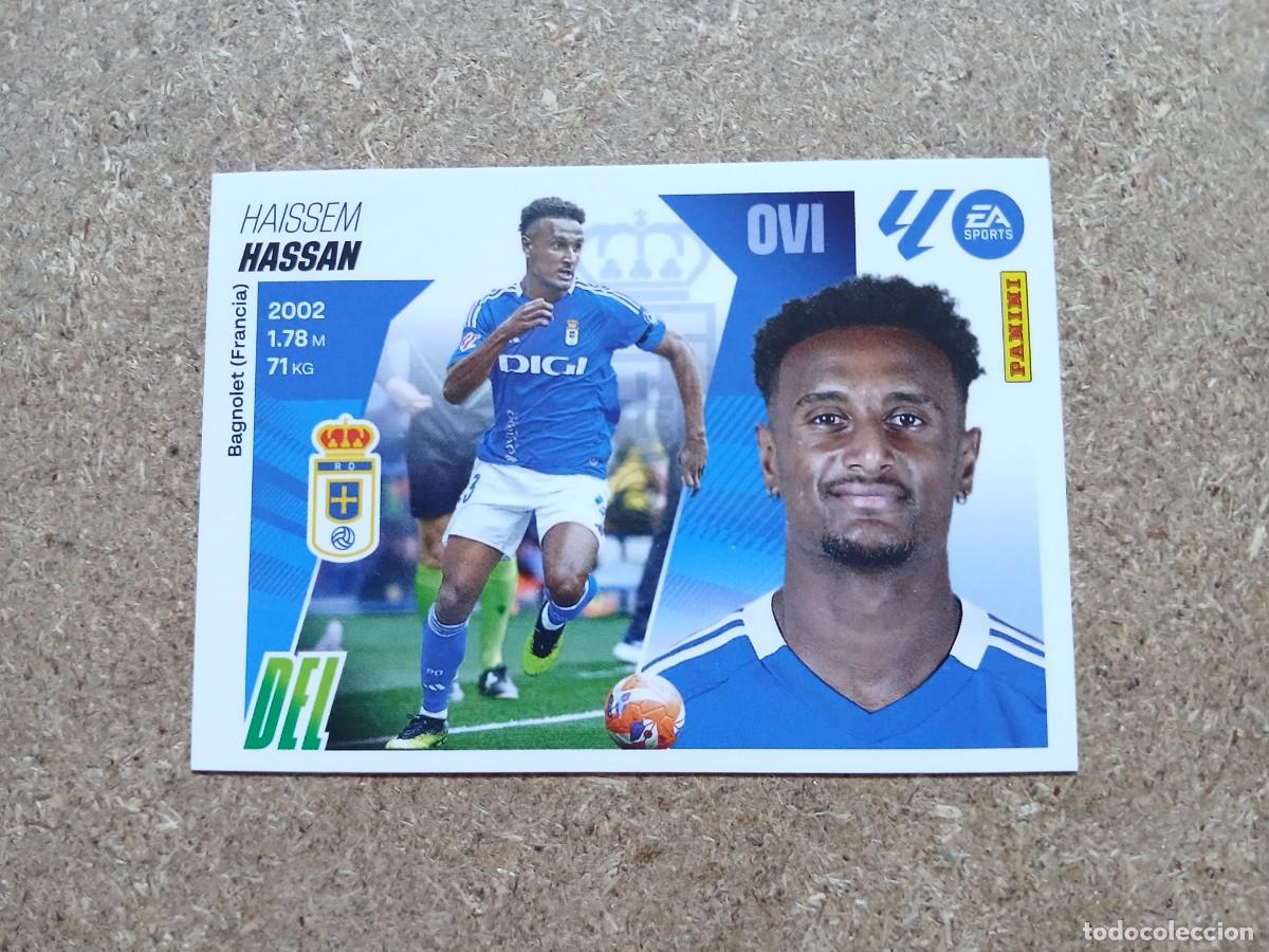 Cromos de f&uacute;tbol: HAISSEM HASSAN - REAL OVIEDO N&ordm; 17 LIGA ESTE 2025 2026 - 25 26