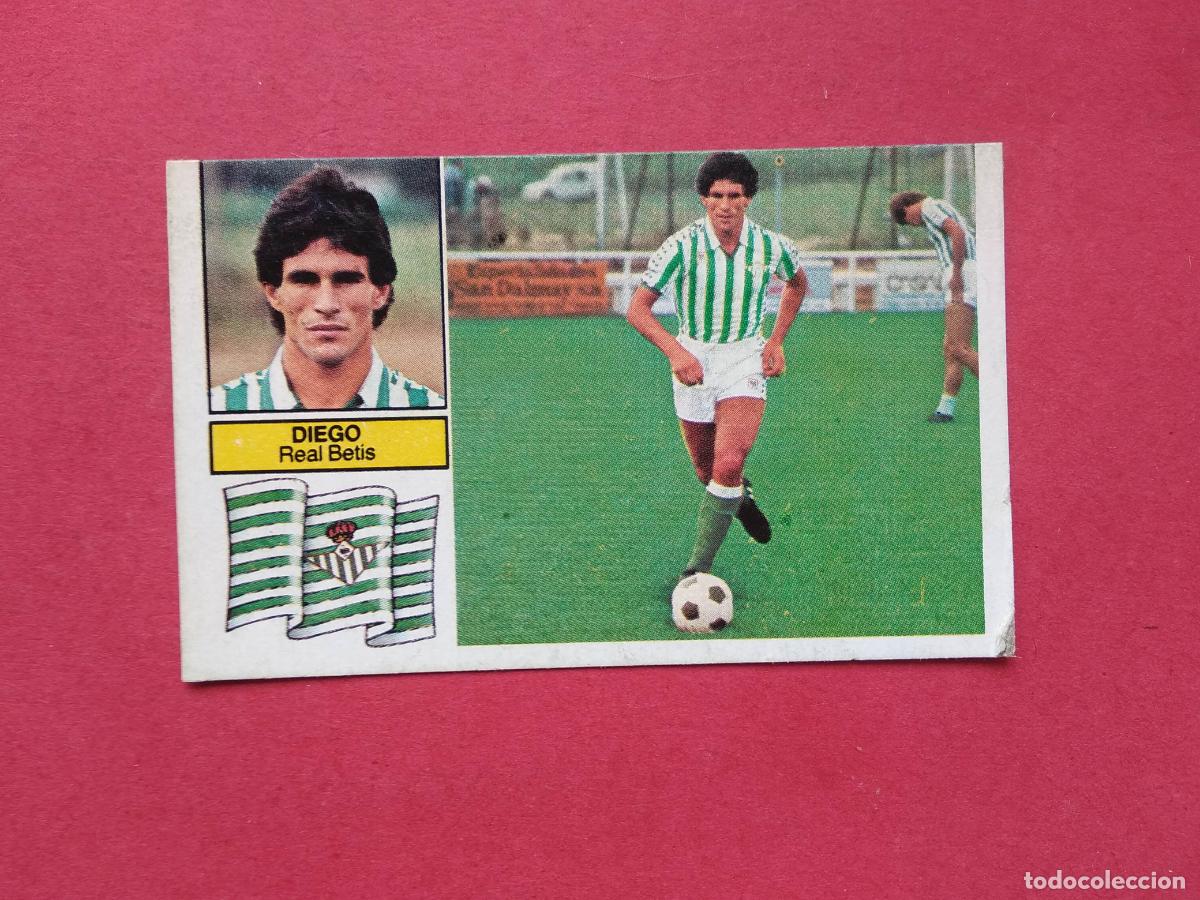 Cromos de f&uacute;tbol: EDICIONES ESTE LIGA 82 83 1982 1983 CROMO DESPEGADO FICHAJE N&ordm; 23 DIEGO BETIS