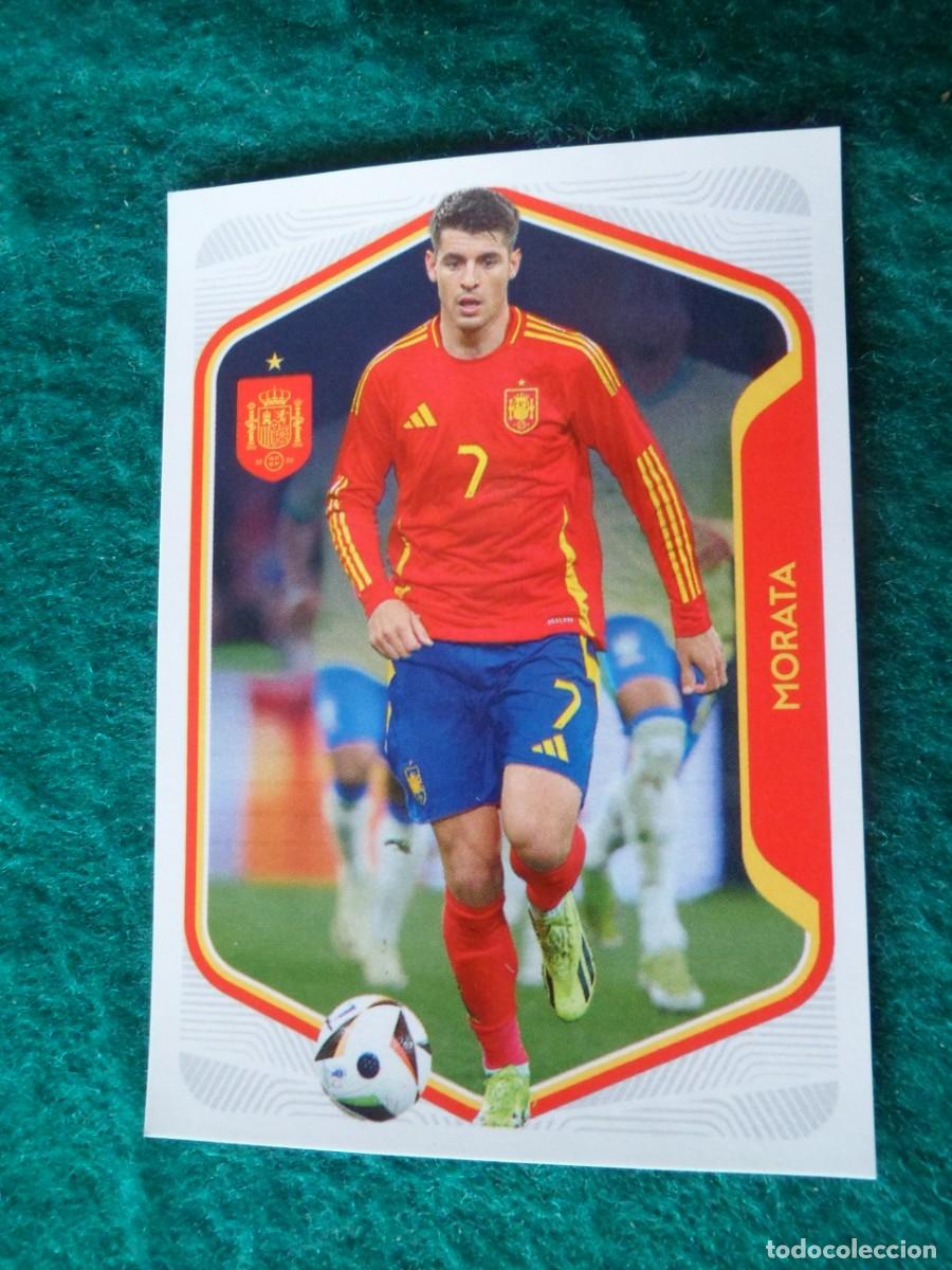 Cromos de f&uacute;tbol: CROMO ESPA&Ntilde;A 2026. CARREFOUR-PANINI. MORATA. 55