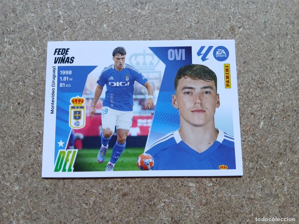 Cromos de f&uacute;tbol: FEDE VI&Ntilde;AS - REAL OVIEDO N&ordm; 18 B LIGA ESTE 2025 2026 - 25 26