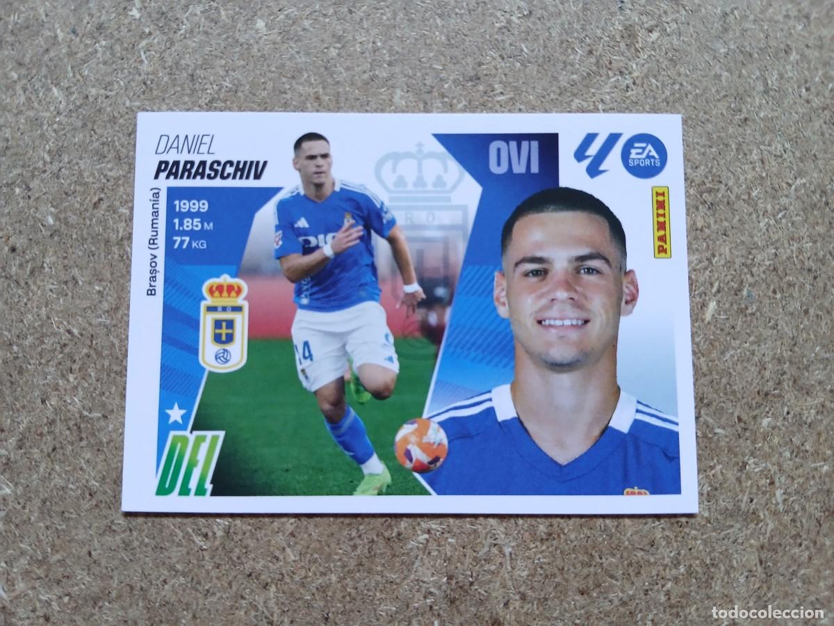 Cromos de f&uacute;tbol: DANIEL PARASCHIV - REAL OVIEDO N&ordm; 19 LIGA ESTE 2025 2026 - 25 26