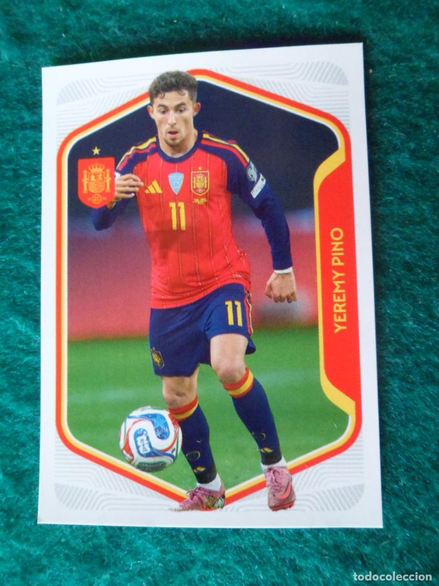 Cromos de f&uacute;tbol: CROMO ESPA&Ntilde;A 2026. CARREFOUR-PANINI. YEREMY PINO. 58